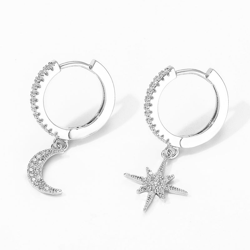 Boucles d'oreilles Dualité céleste - Reflets précieux