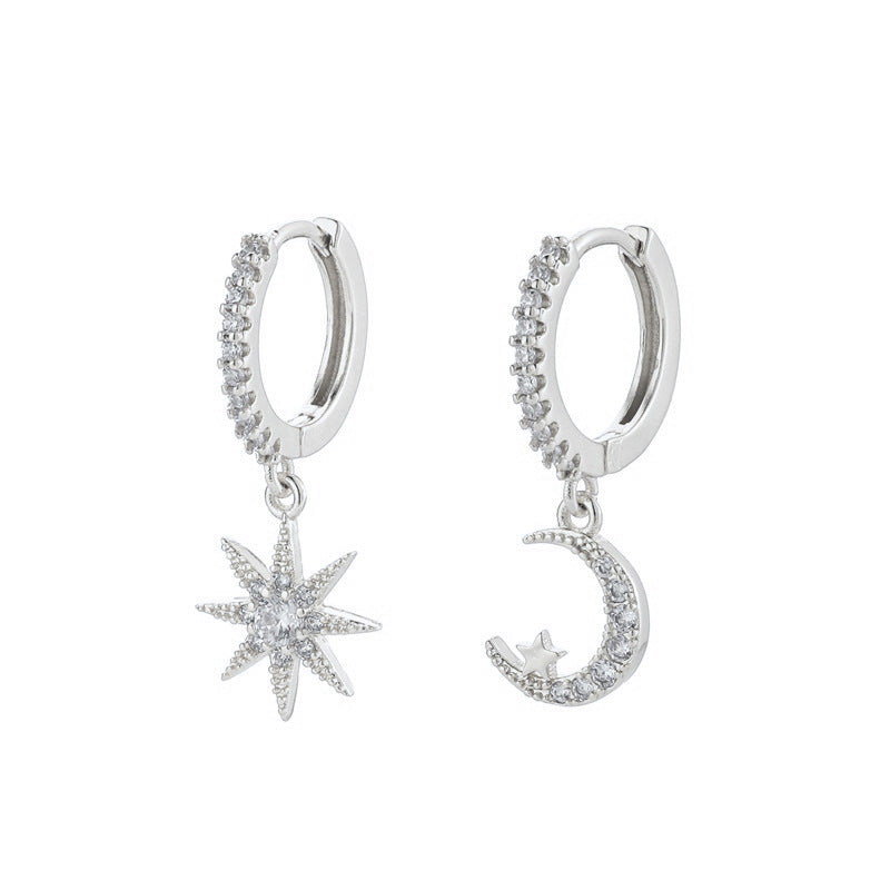 Boucles d'oreilles Dualité céleste - Reflets précieux