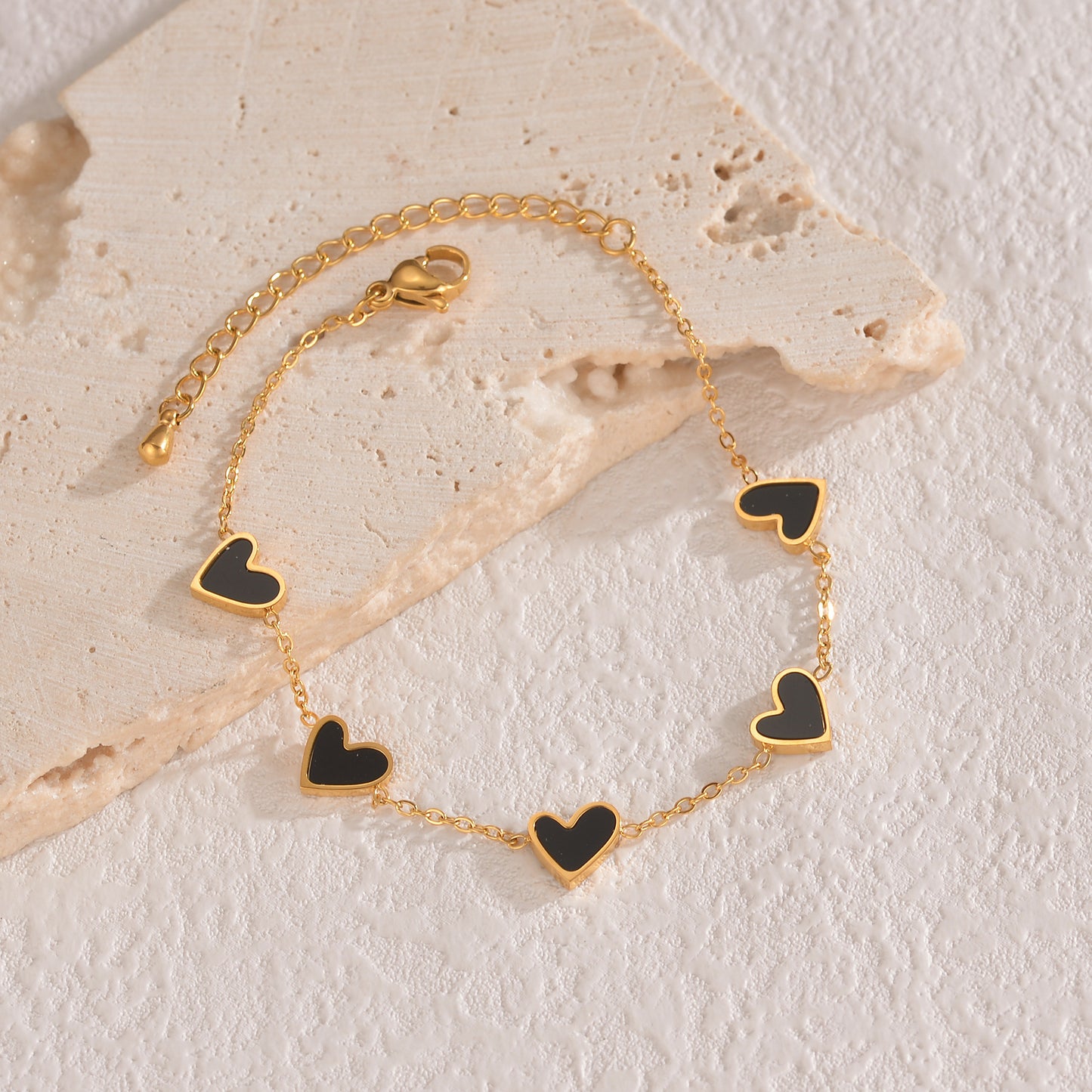 Bracelet Cœur goutte d'amour - Design tendance