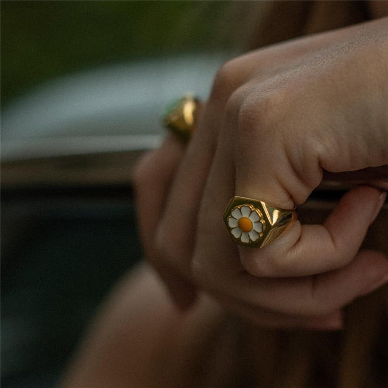 Bague Charm champêtre - L'Élégance florale