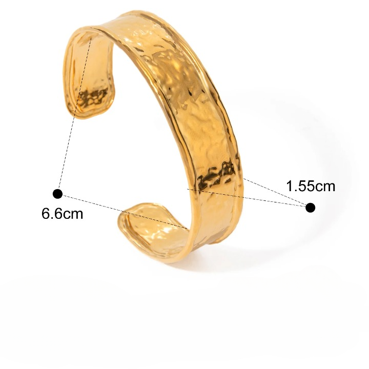 Bracelet Onde dorée - L'Éclat absolu !