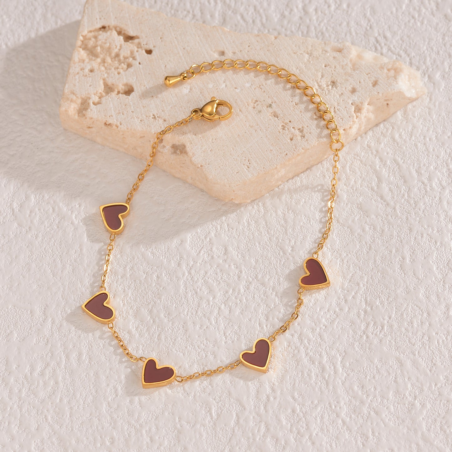 Bracelet Cœur goutte d'amour - Design tendance