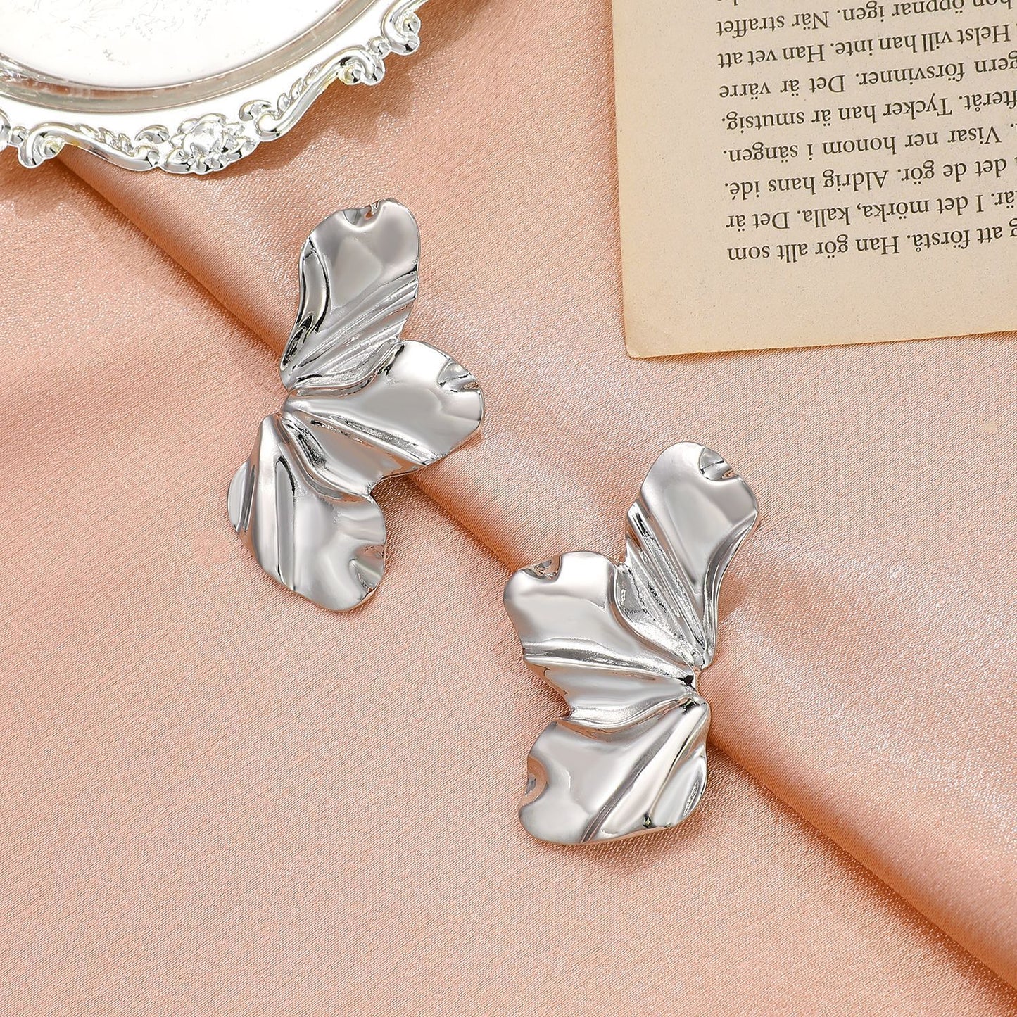 Boucles d'oreilles Éclat floral rétro - L'Élégance subtile
