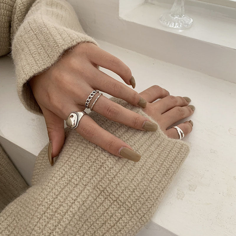 Bague "Love chain"