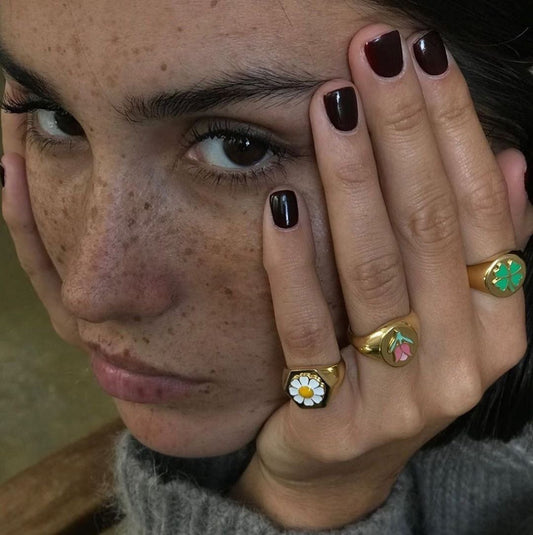 Bague Charm champêtre - L'Élégance florale