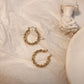 Boucles d'oreilles Bundy torsadées - L'Éclat minimaliste