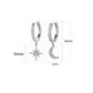 Boucles d'oreilles Dualité céleste - Reflets précieux