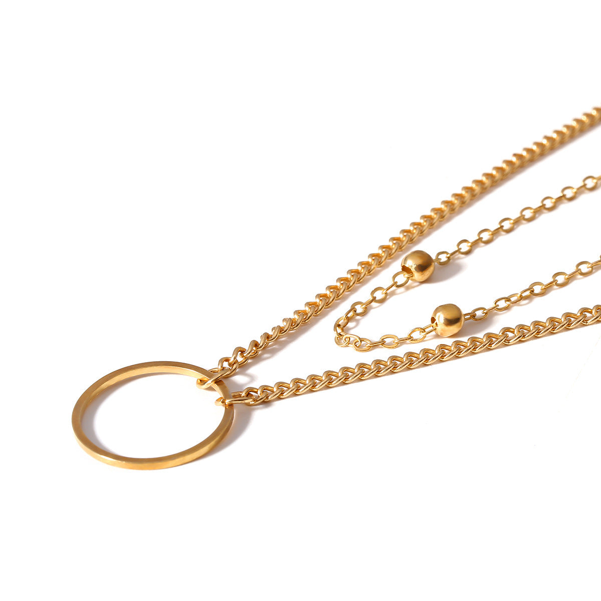 Collier Double élégance - Style moderne