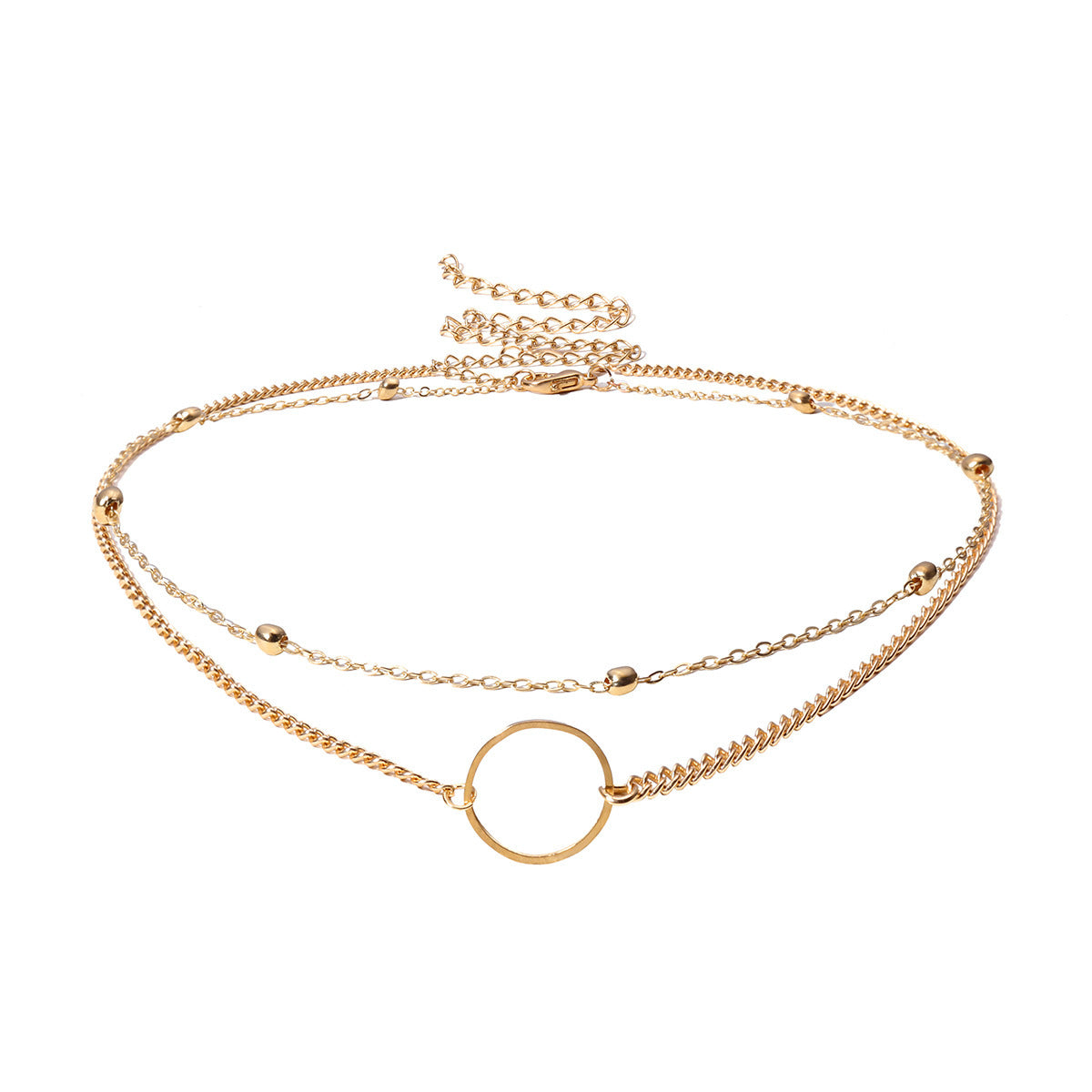 Collier Double élégance - Style moderne