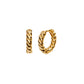Boucles d’oreilles torsadées Chic – Élégance tendance