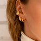 Boucles d’oreilles torsadées Chic – Élégance tendance