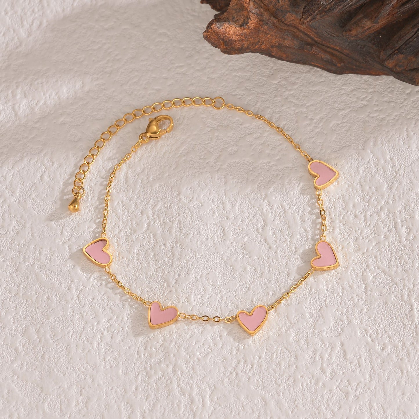 Bracelet Cœur goutte d'amour - Design tendance