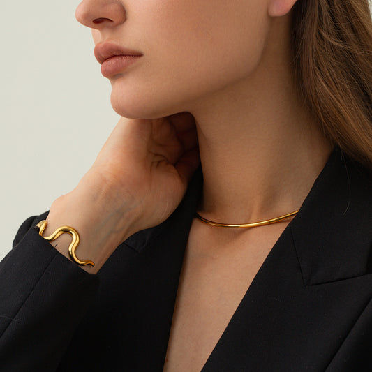 Bracelet Onde dorée
