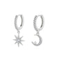 Boucles d'oreilles Dualité céleste - Reflets précieux