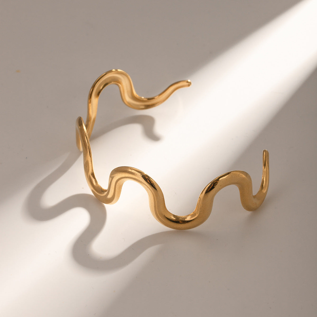 Bracelet Onde dorée