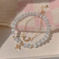 Bracelet Éclat stellaire opalin