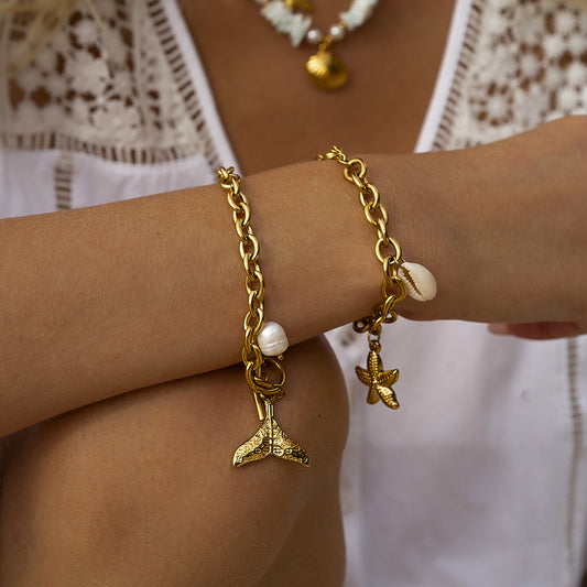 Bracelet Évasion marine - Charme océanique