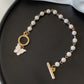 Bracelet Papillon et perles – Douceur féérique