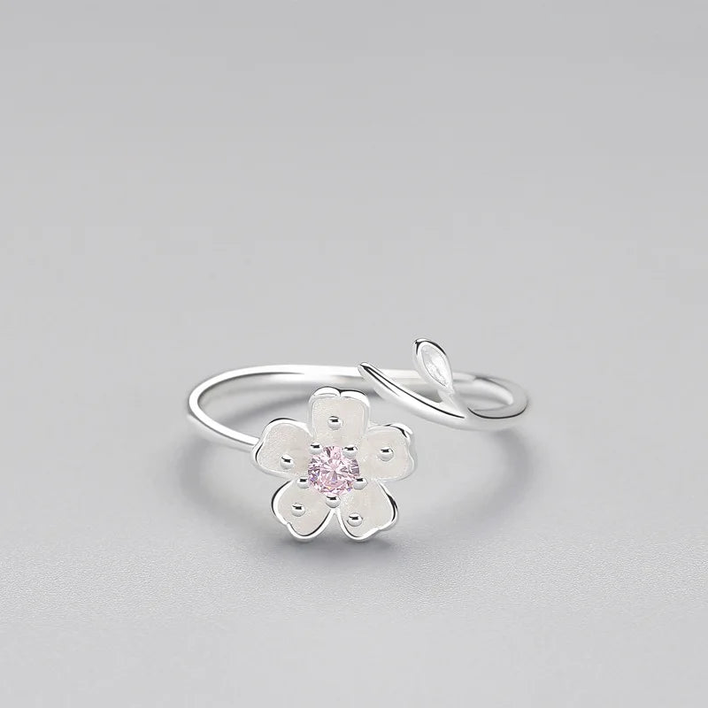 Bague Fleur de prunier