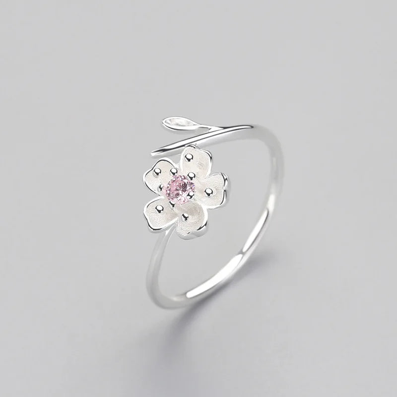 Bague Fleur de prunier