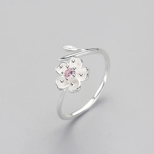 Bague Fleur de prunier