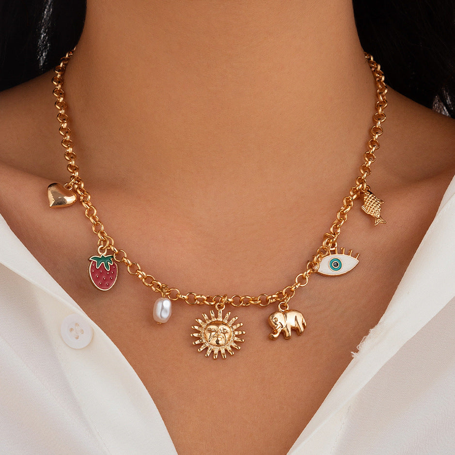 Collier Instant doré - Une collection de charme