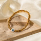 Bracelet "Lucky eye" - Protection et Style doré