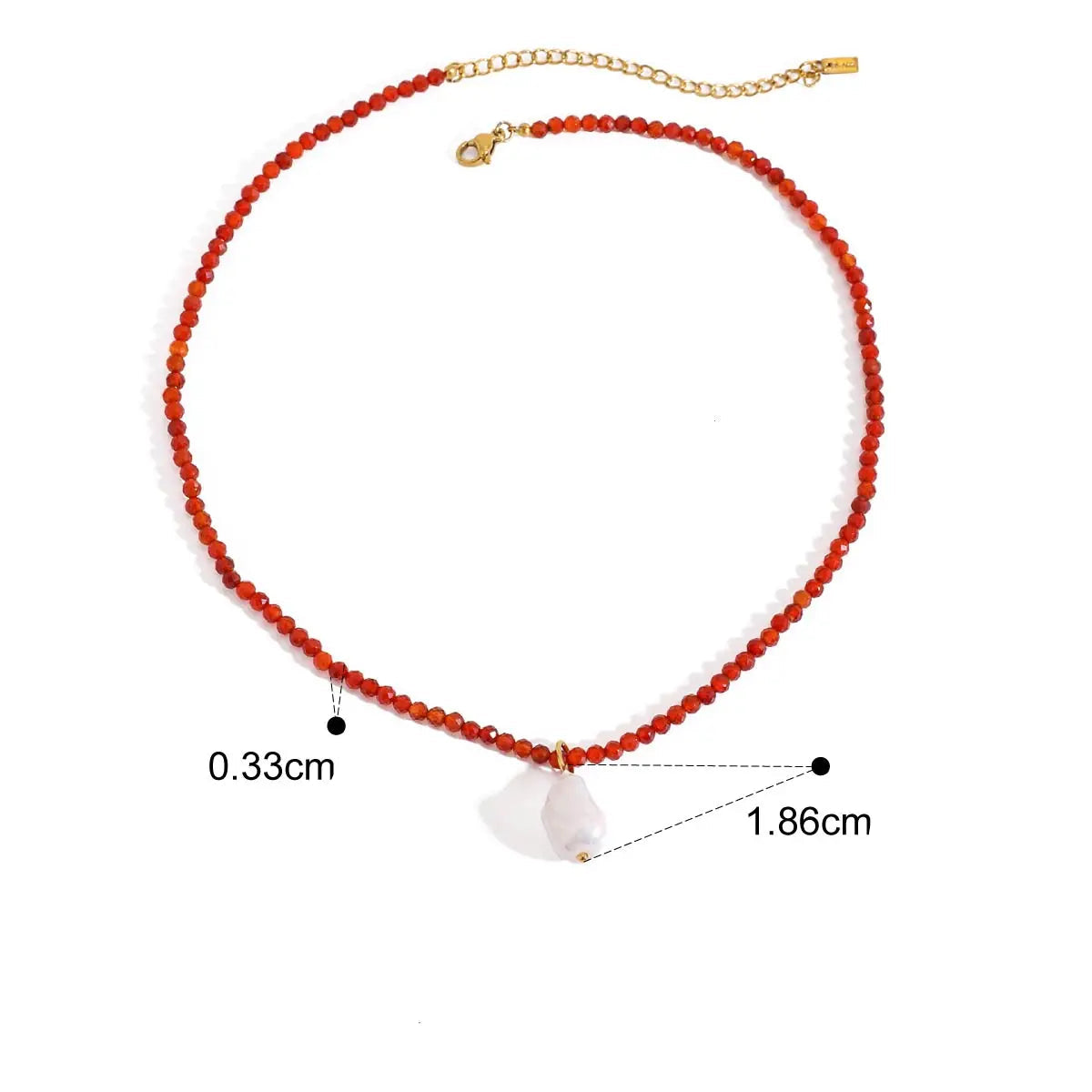 Collier "Océan bohème"