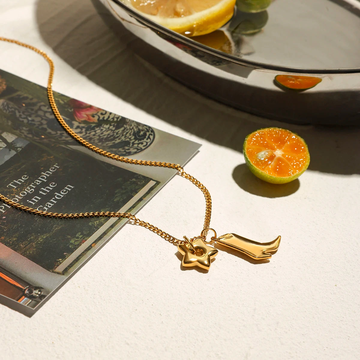 Collier Pentagramme mystique