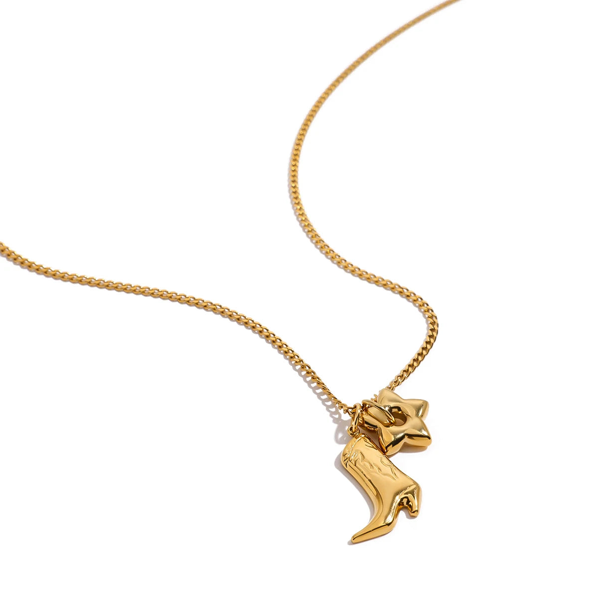 Collier Pentagramme mystique