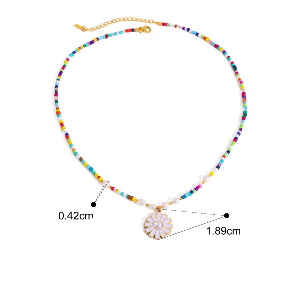 Collier "Océan bohème"