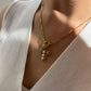Jewelry Trends 2025 Imitation Pearl Sea Star Shell Stainless Steel Women'S Pendant Choker Necklaces Beach Accessories