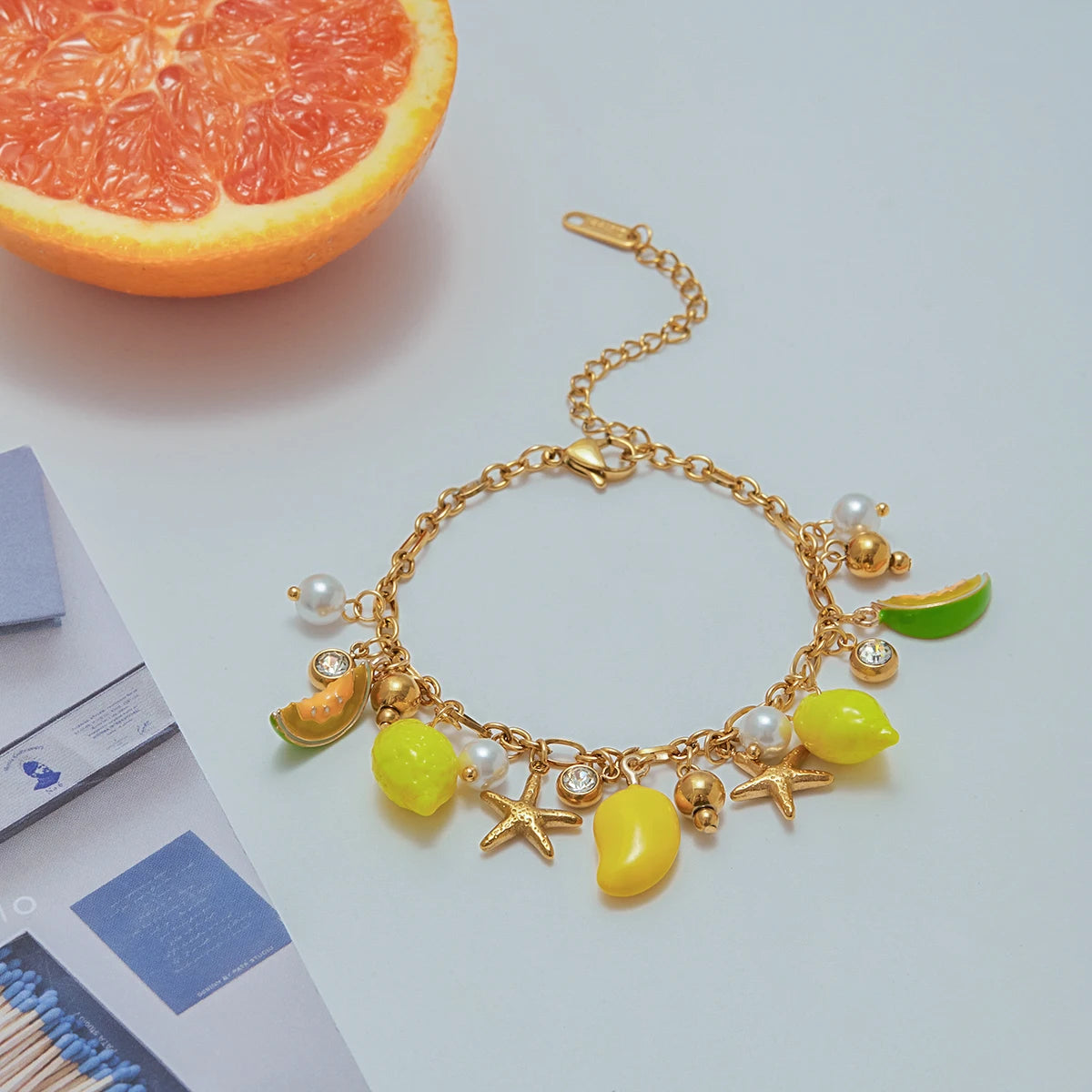 Bracelet "Cocktail tropical" - L'Éclat de l'été 