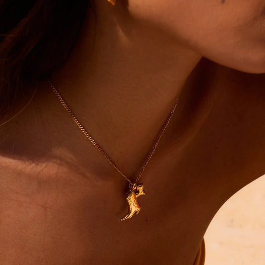 Collier Pentagramme mystique