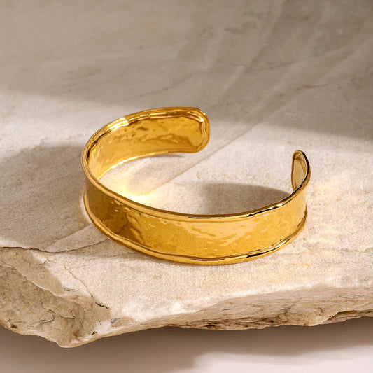 Bracelet "Onde dorée" - L'Éclat absolu !