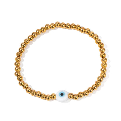 Bracelet "Lucky eye" - Protection et Style doré