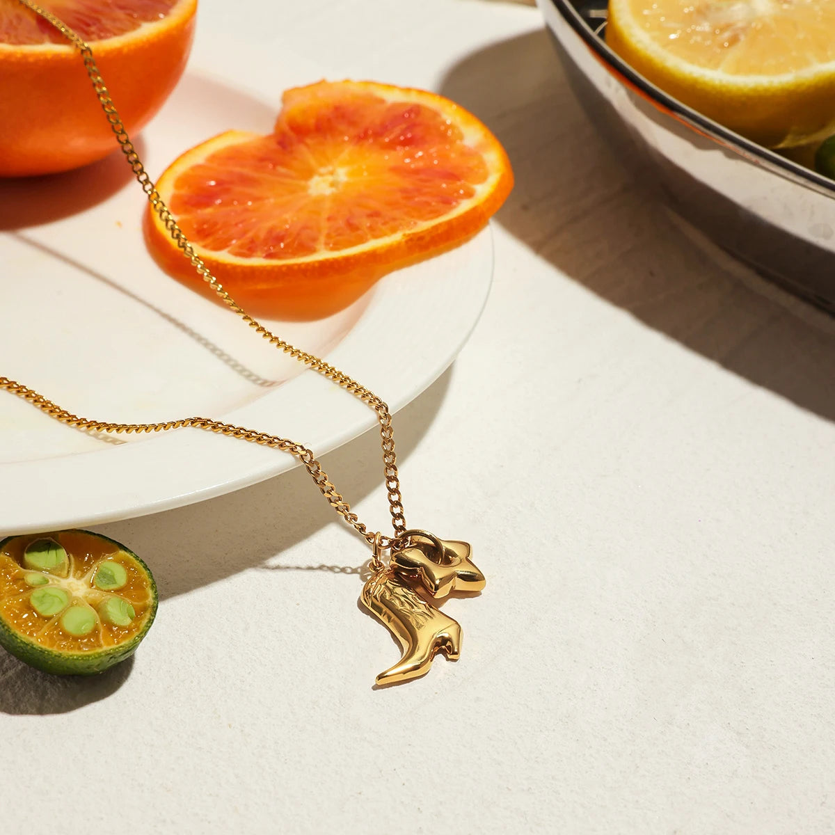 Collier Pentagramme mystique