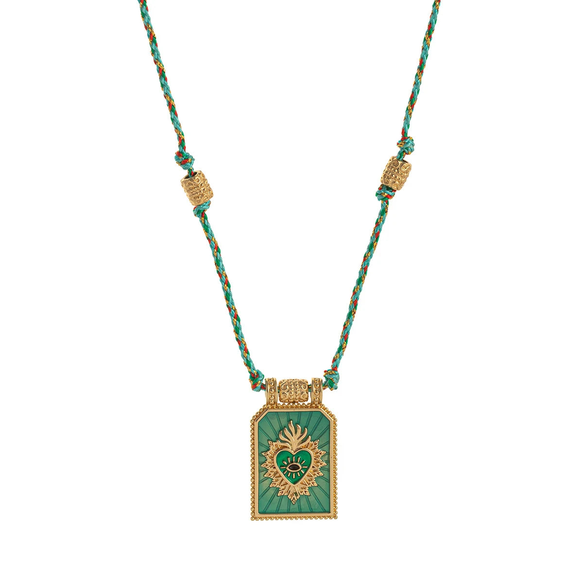 Collier "L'arcane du Cœur" – Pendentif minimaliste scintillant