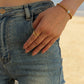 Bracelet "Lucky eye" - Protection et Style doré