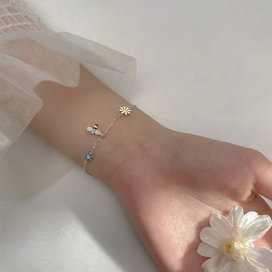 Bracelet Jardin enchanté - Charmes printaniers