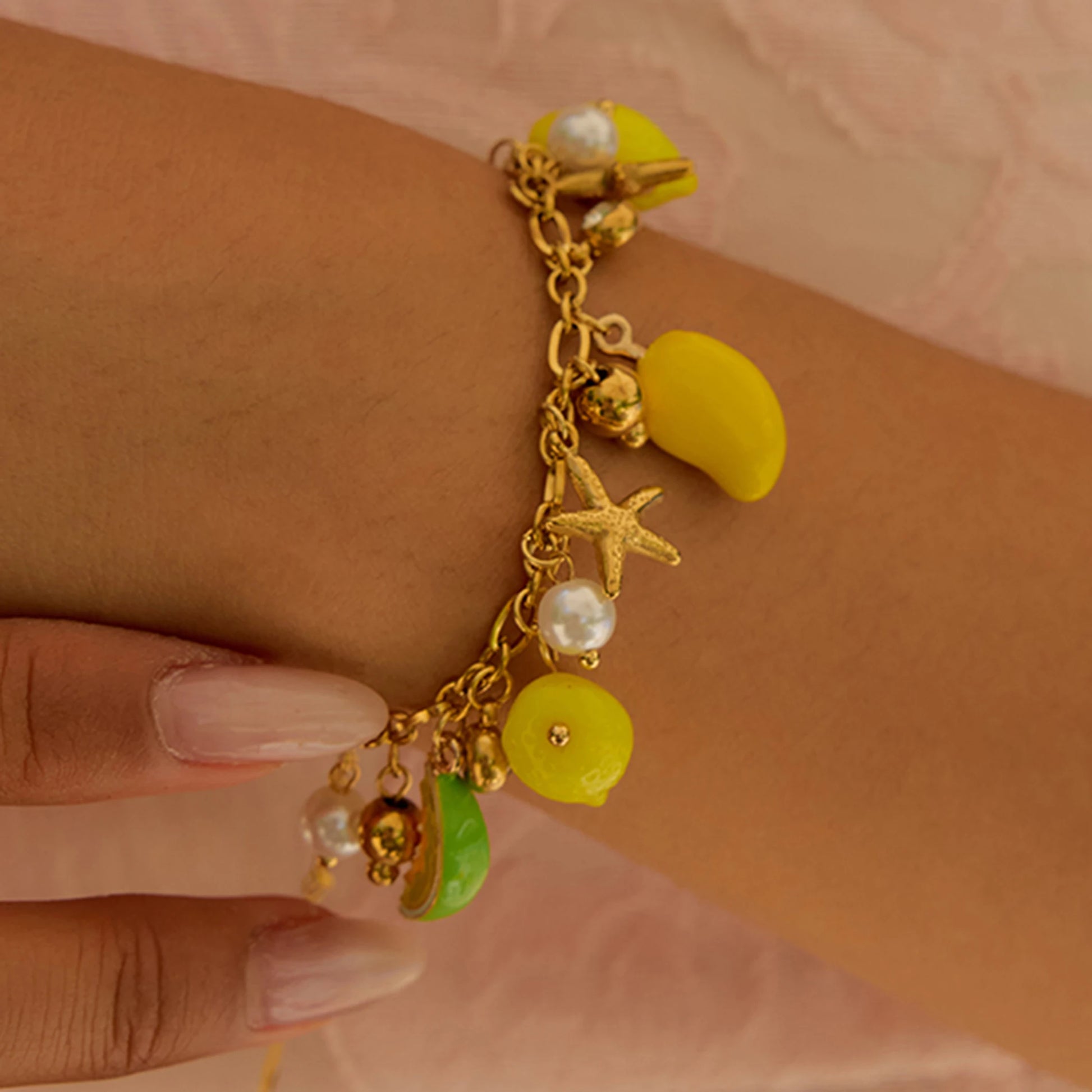Bracelet "Cocktail tropical" - L'Éclat de l'été 