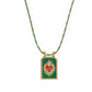 Collier "L'arcane du Cœur" – Pendentif minimaliste scintillant