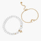 Bracelet Éclat stellaire opalin