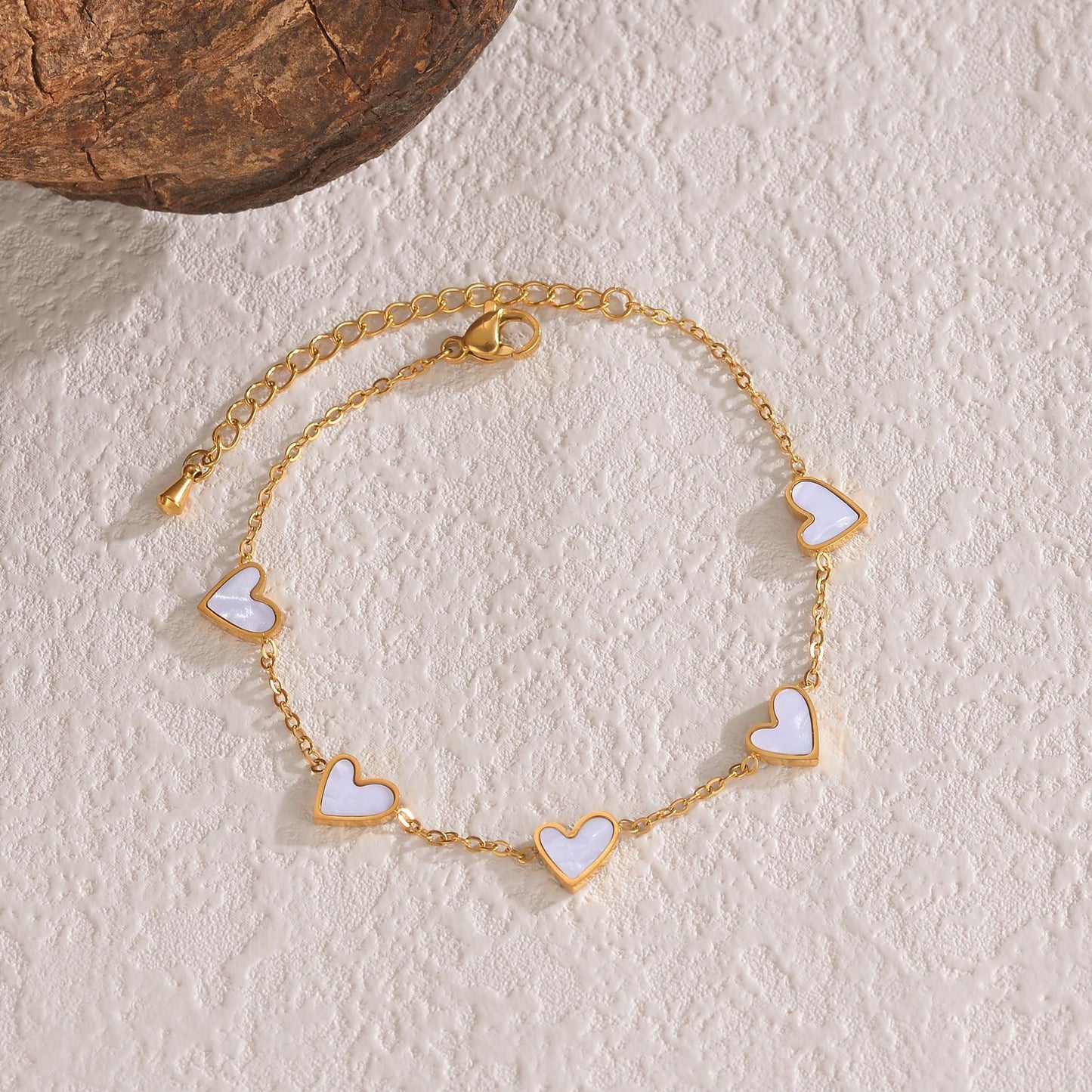 Bracelet Cœur goutte d'amour - Design tendance