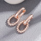 Boucles d'oreilles Dualité torsadée - Élégance quotidienne