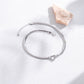 Bracelet Cœur évidé minimaliste