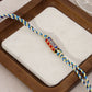 Tribal Style Handmade Braided Rope Pendant Necklace with Letter Charms for Women Party Accessories Necklace Jewelry